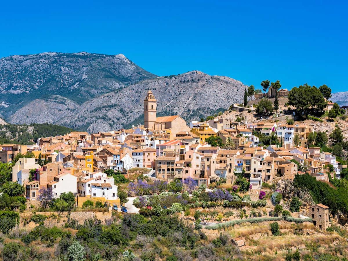 Villa CasaBoutique cerca del mar con vistas a la montaña Polop de la Marina Exterior foto
